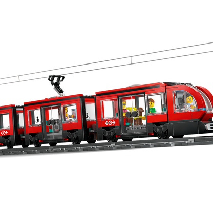 LEGO Downtown Streetcar and Station 60423