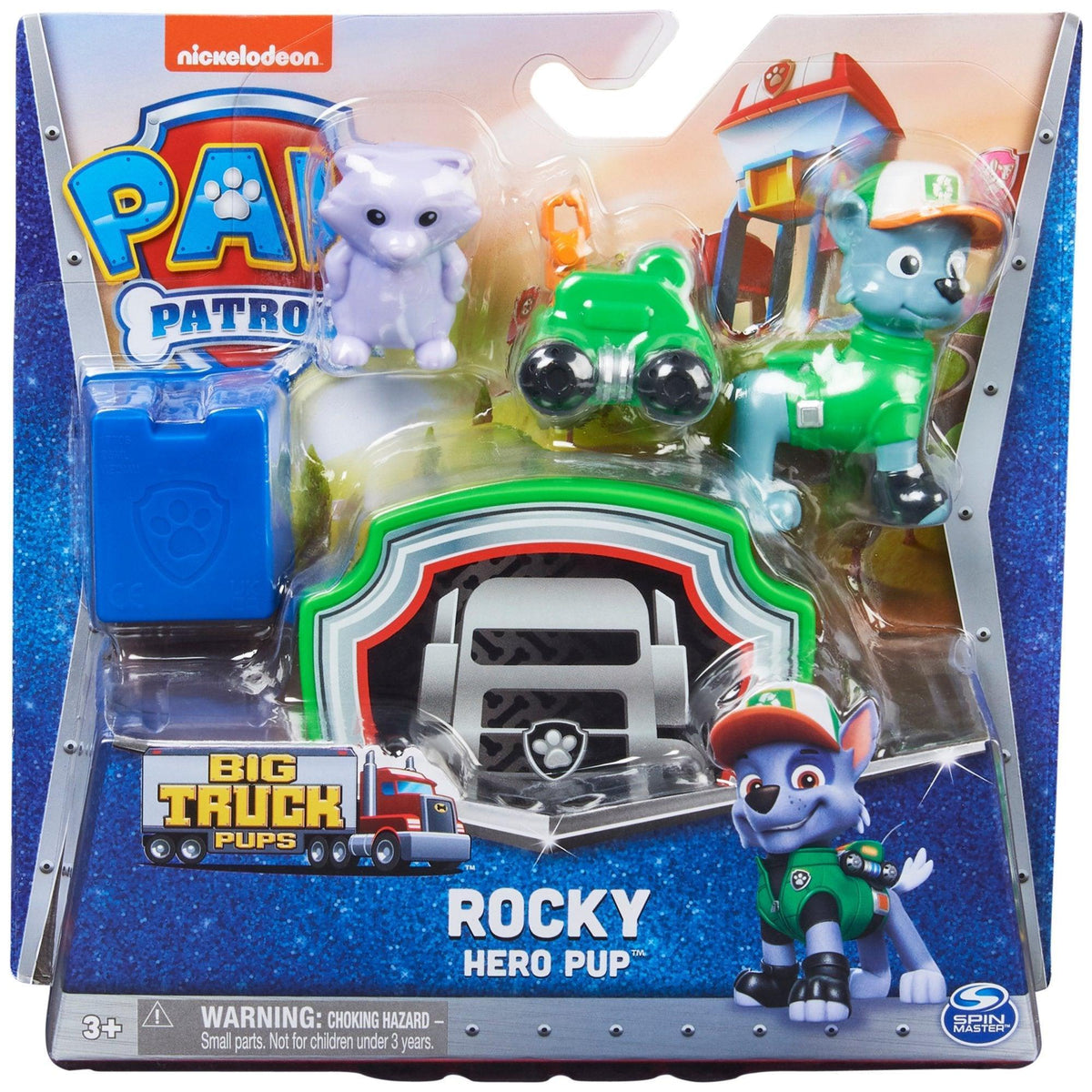 PAW Patrol Big Truck Pups Rocky Rescue Set
