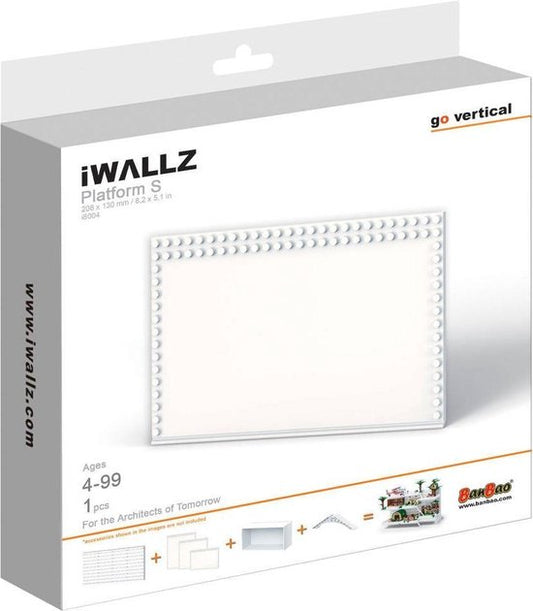 BanBao iWALLZ Platform Small White i8004