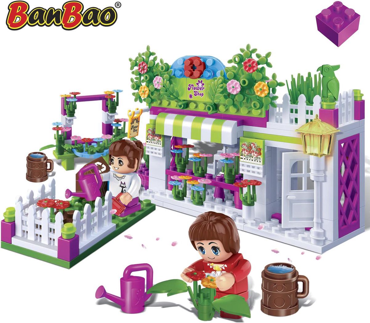 BanBao Trendy City Flower Shop 6116