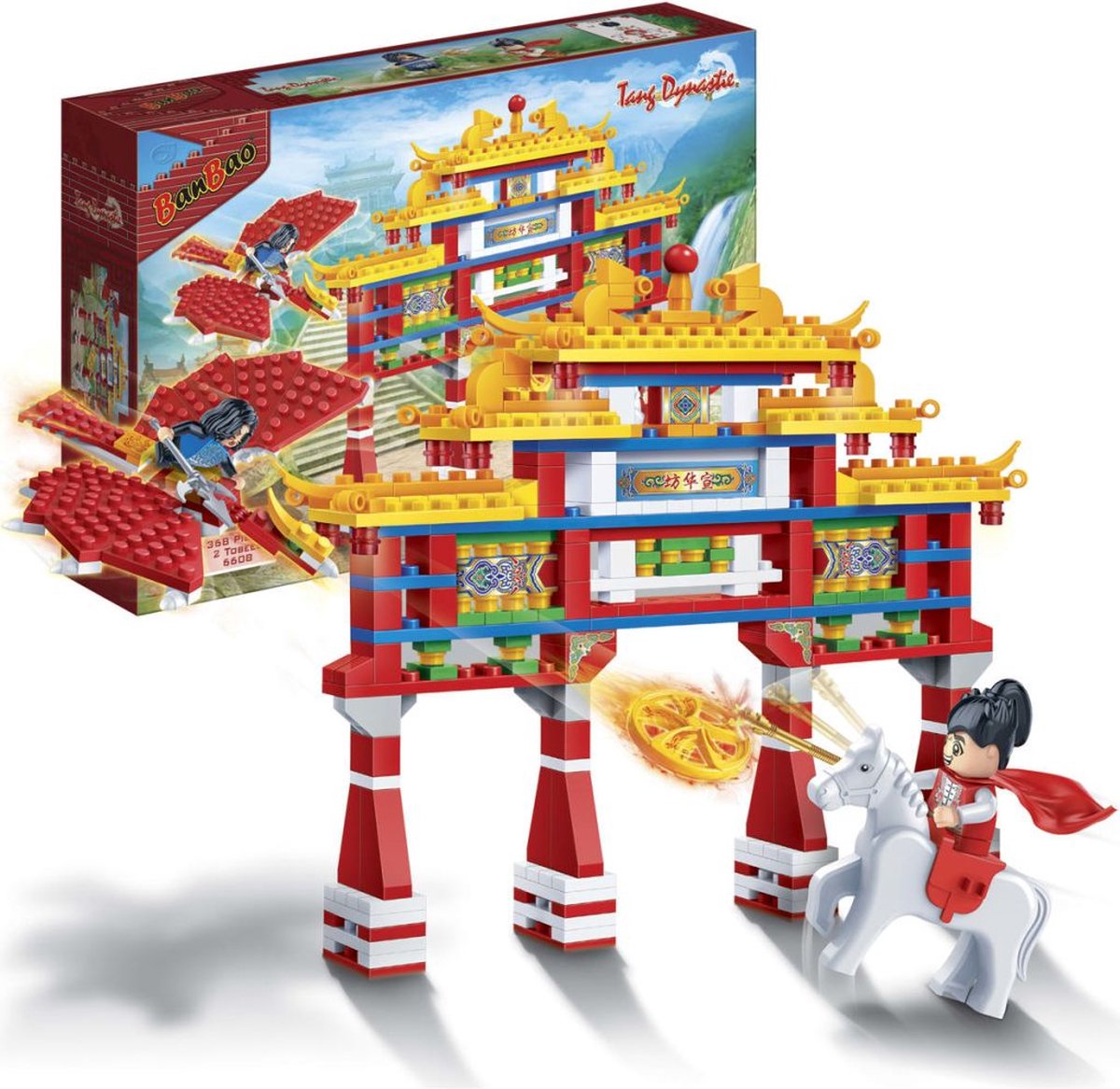 BanBao Tang Dynasty Imperial Fortress 6608