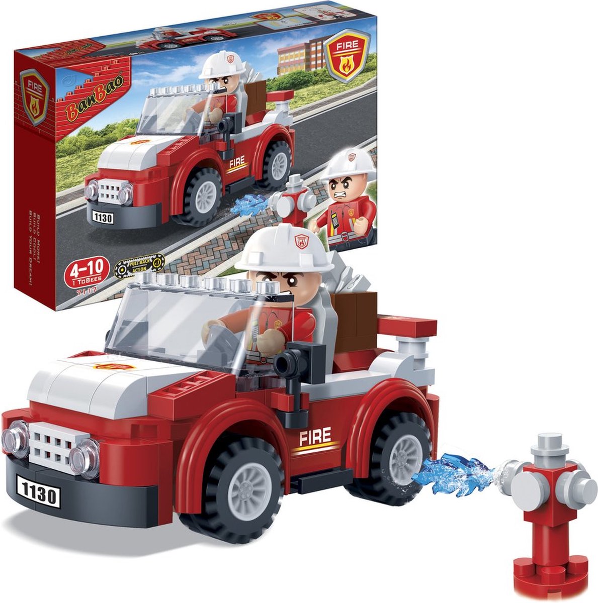 BanBao Fire Captain Car 7117
