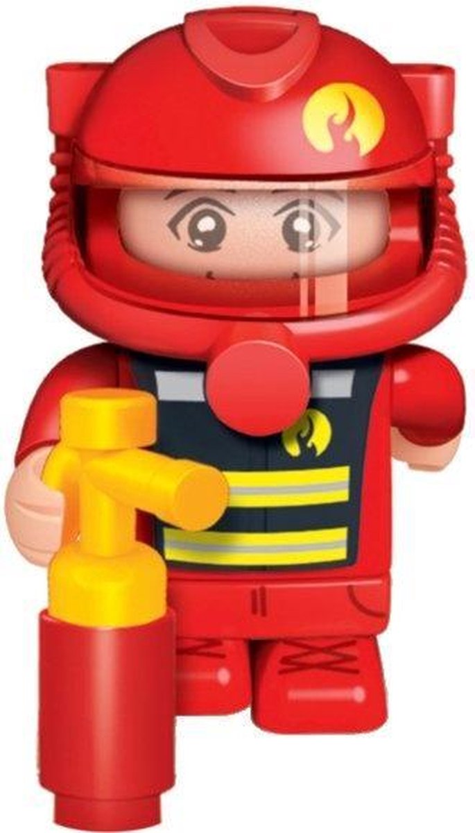 BanBao Mini figurine pompier 10 cm B7216