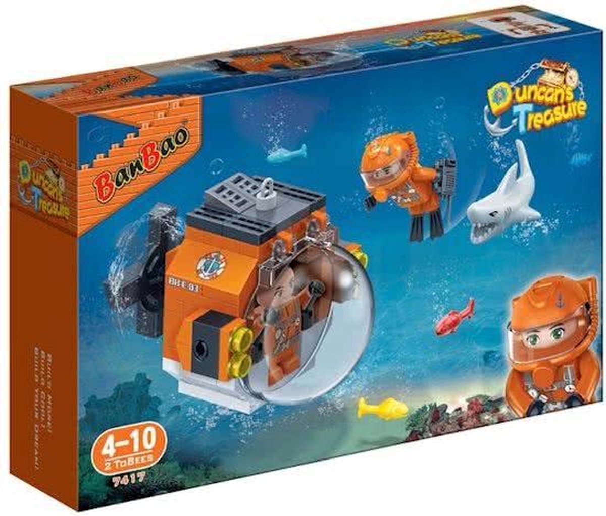 BanBao Duncan's Treasure – Submersible Scouter 7417