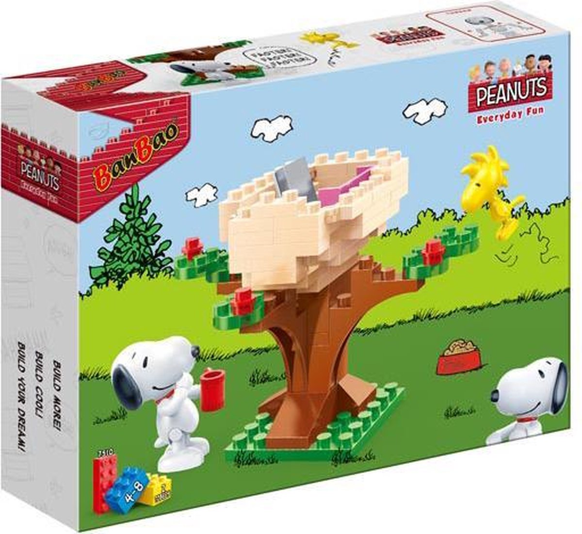 BanBao Snoopy Woodstock's Nest 7510