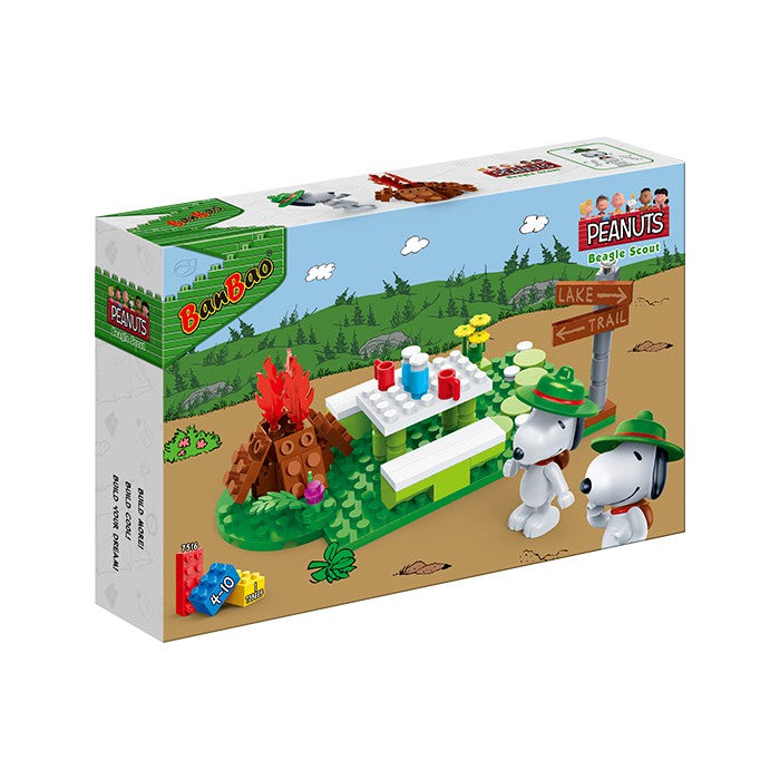BanBao Snoopy Scout Picnic 7516