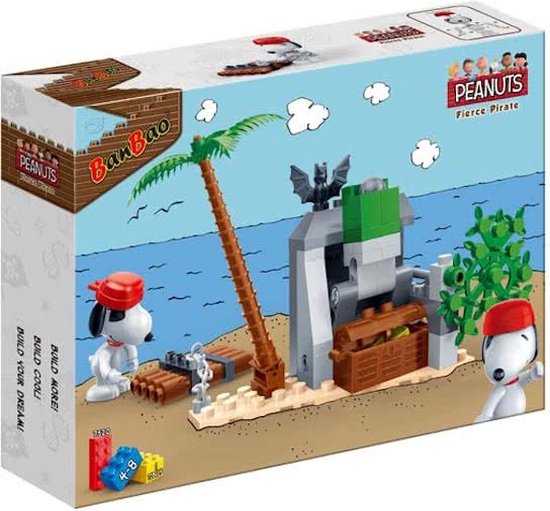 BanBao Peanuts Snoopy Desert Island 7520