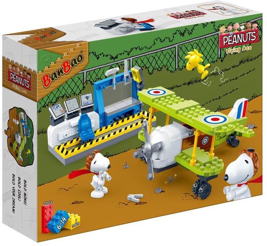 BanBao Snoopy Flying Ace – Aircraft Base 7522
