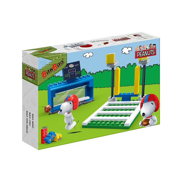 BanBao Snoopy American Football Stadium 7530