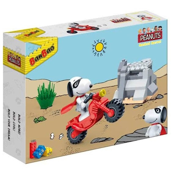 BanBao Peanuts – Snoopy Motorbike Stunt Marvel 7533 7533