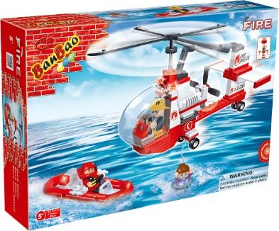 BanBao Fire Rescue Helicopter 8305