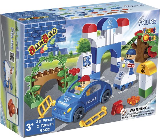 BanBao Police Patrol Car 9602