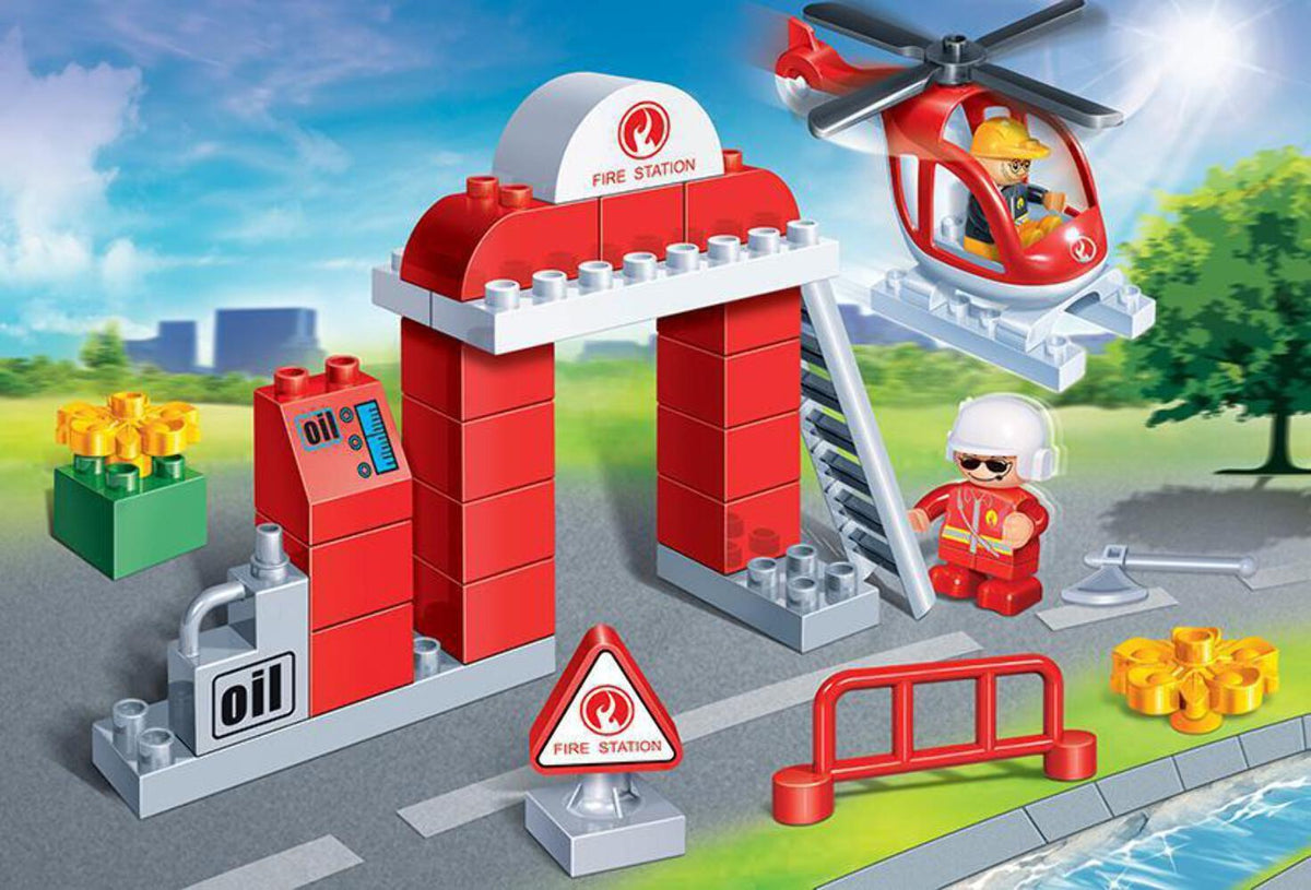 BanBao Fire Brigade Base 9633