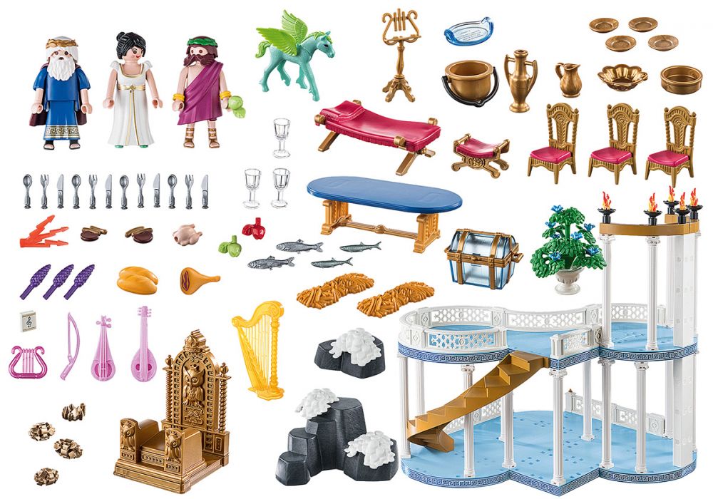 Playmobil Palais des dieux grecs sur le mont Olympe 70465