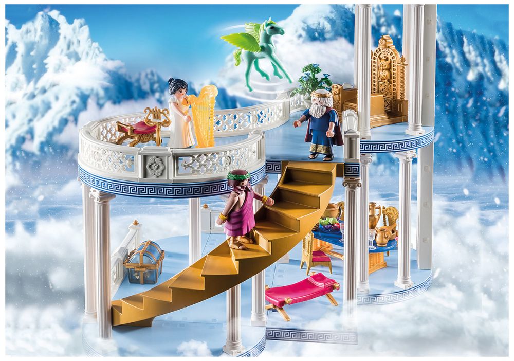 Playmobil Palais des dieux grecs sur le mont Olympe 70465