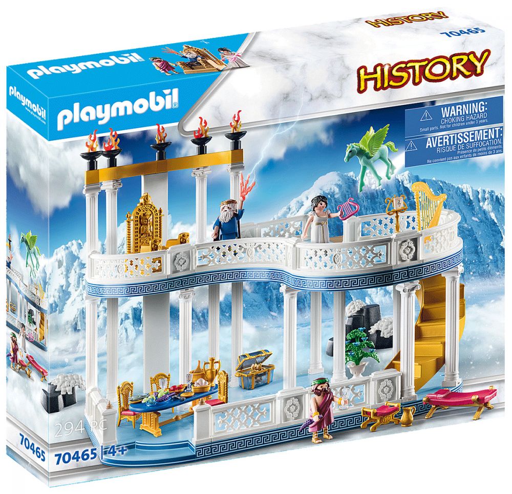 Playmobil Palais des dieux grecs sur le mont Olympe 70465