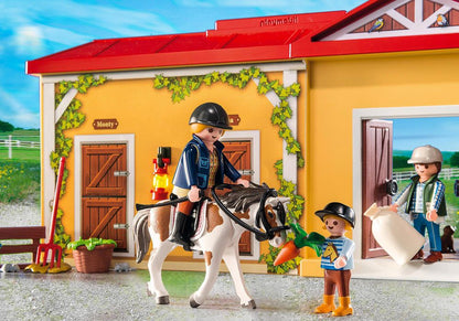 Écurie transportable Playmobil 71393
