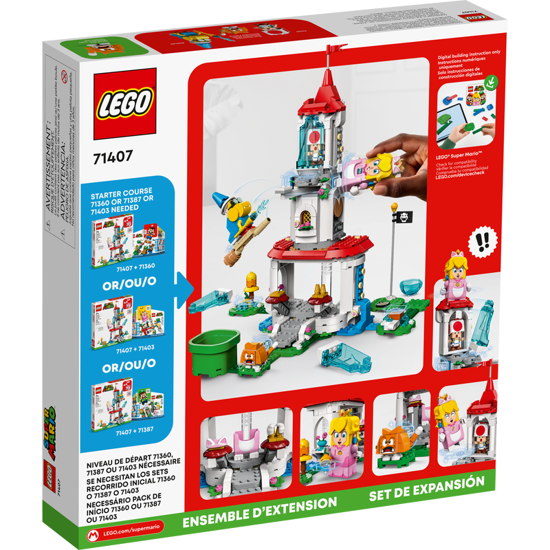 LEGO Kattenperzikpak en Bevroren Toren 71407