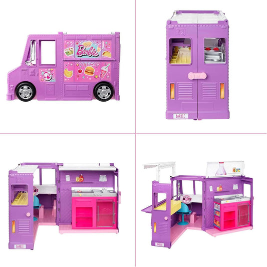 Coffret de jeu Barbie Fresh 'n' Fun Food Truck - Mattel