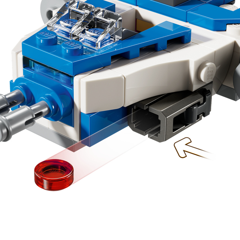LEGO Star Wars : Microfighter Y-Wing du Capitaine Rex 75391