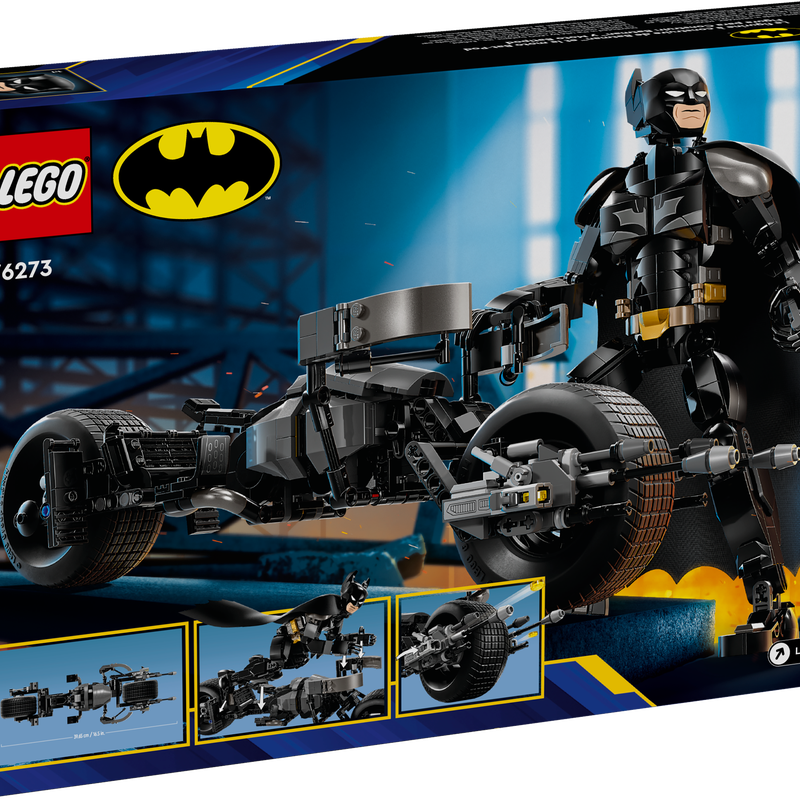 LEGO DC Batman Construction Figure and the Bat-Pod Bike 76273