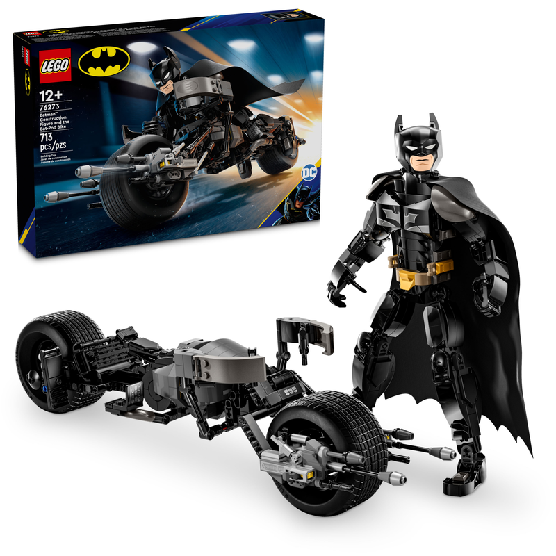 LEGO DC Batman Construction Figure and the Bat-Pod Bike 76273