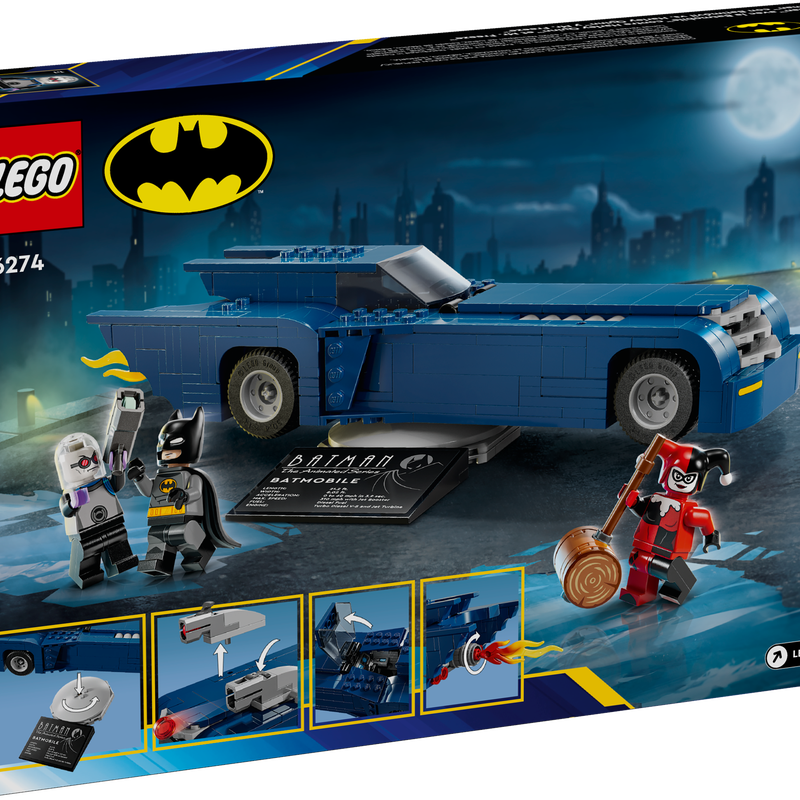 LEGO DC Batman met de Batmobile vs. Harley Quinn en Mr. Freeze 76274