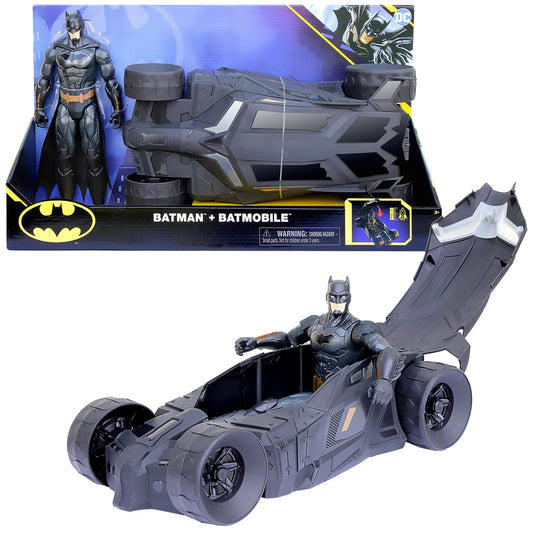 DC Comics Batman Batmobile Pack + Batman 30 cm