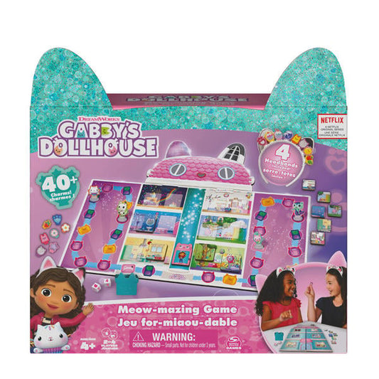 Gabby's Dollhouse Meow-Mazing Board Game