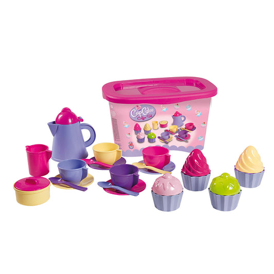 Cupcake Tea Set in Storage Box