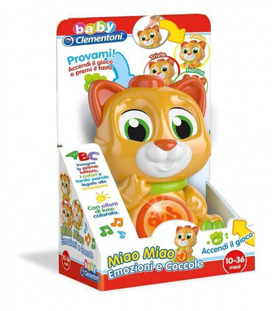 Clementoni Interactive Kitten Miao Miao Emotions and Cuddles 17219