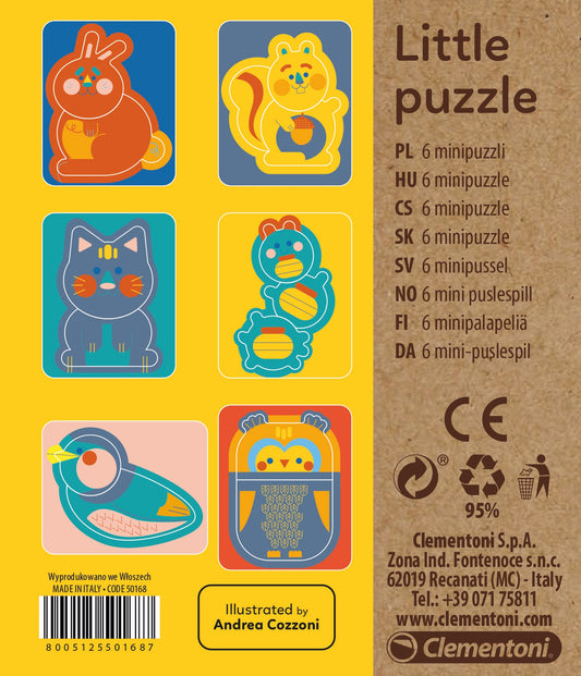 Clementoni Little Puzzle Animals 50168