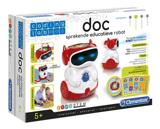 Clementoni Coding Lab - Doc Educational Talking Robot 