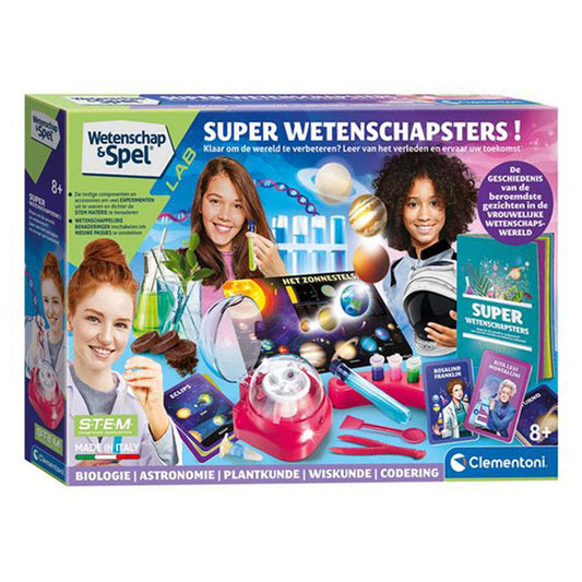 Clementoni Wetenschap & Spel - Super Wetenschapsters 66992 NL