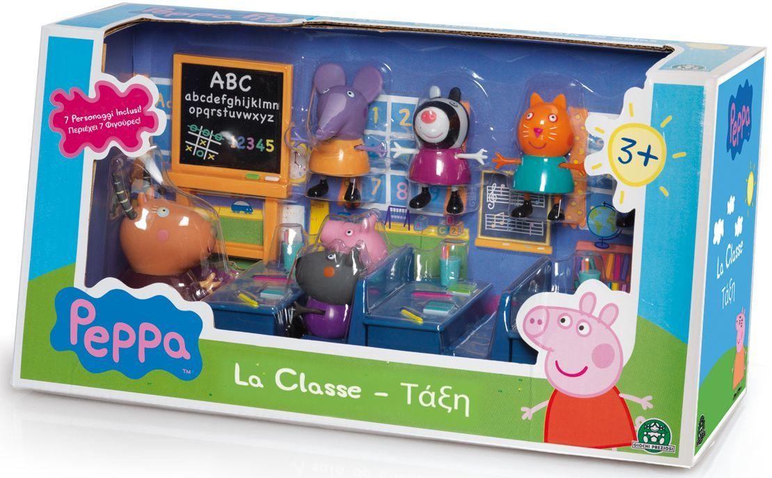 Peppa Pig Classroom Playset with 7 Figures