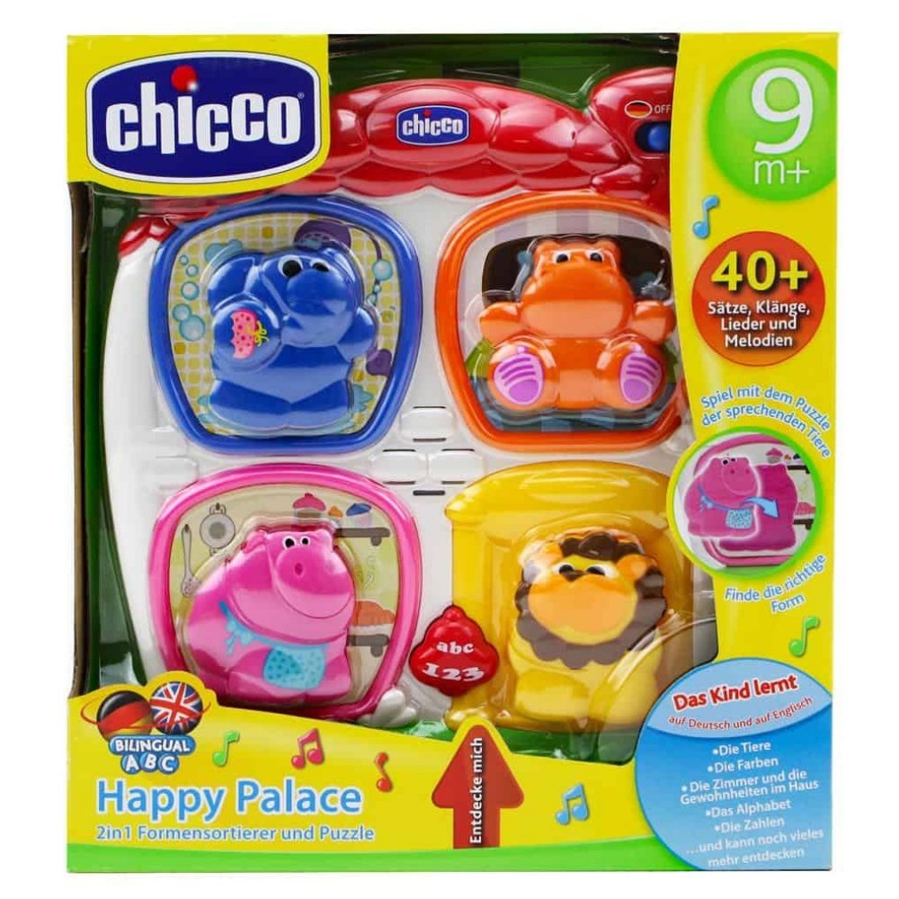 Chicco Happy Palace Shape Sorter & Puzzle