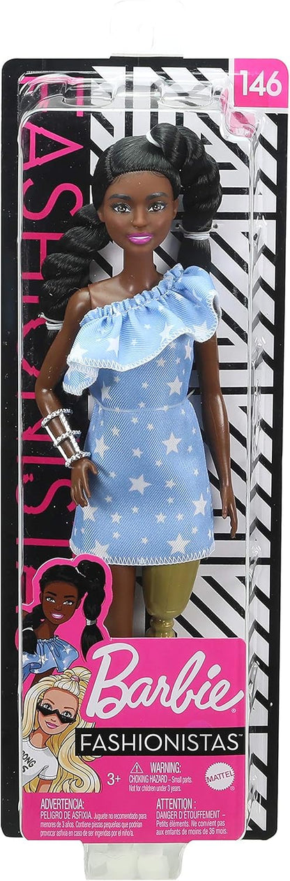 Barbie Fashionistas Doll #146 with Prosthetic Leg - Mattel