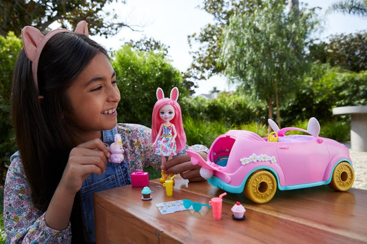 Enchantimals Bunnymobile Auto Speelset - Mattel