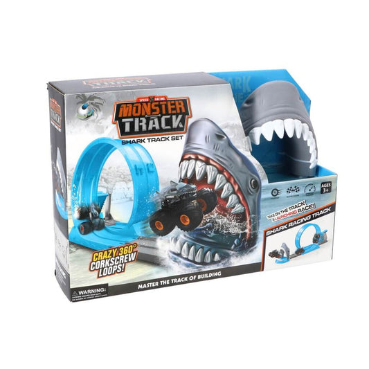 Race Track Shark with Diecast Car