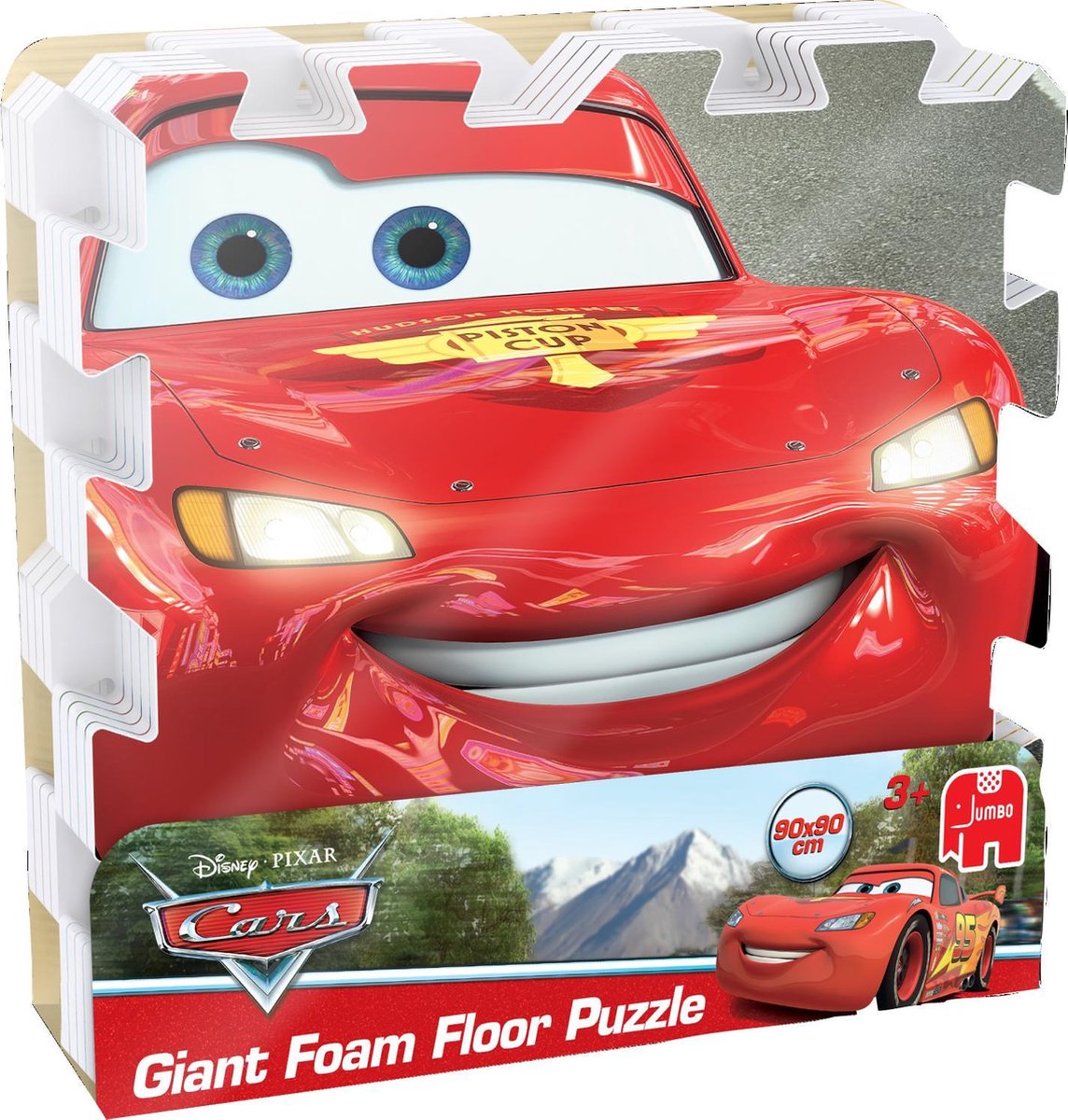 Cars Foam Floor Puzzle - 9 Pieces