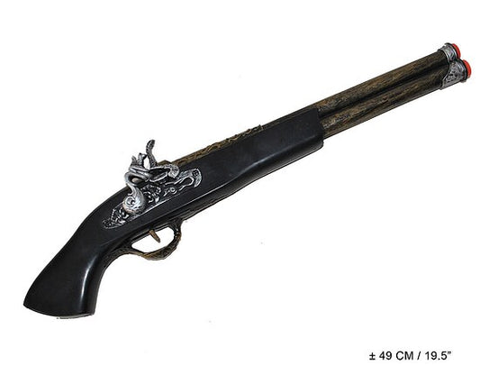 Pistolet de pirate à double canon