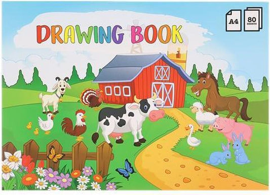 Kids Creative Sketchbook A4 80 Sheets