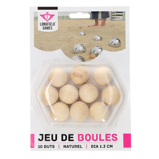 Jeu de Boules Buts, 10 pièces.
