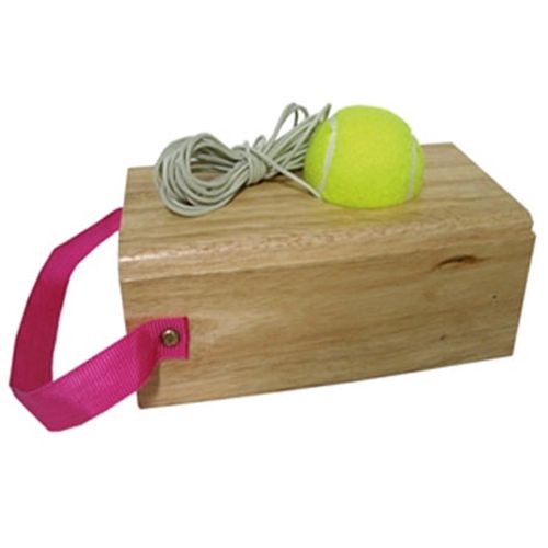 Entraîneur de tennis de luxe en bois d'hévéa