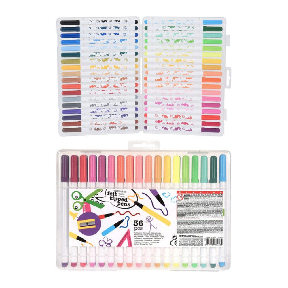 Box of 36 Colored Markers
