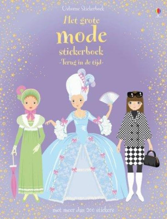 Het grote mode stickerboek: Terug in de tijd