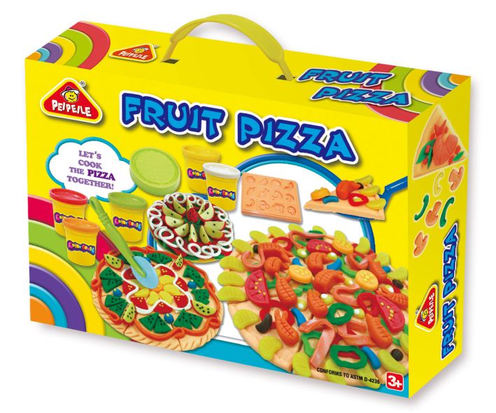 Fruit Pizza Modelleerklei Set