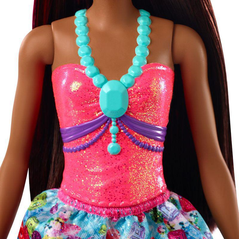 Barbie Dreamtopia Princess Doll with Gemstone Dress - Mattel