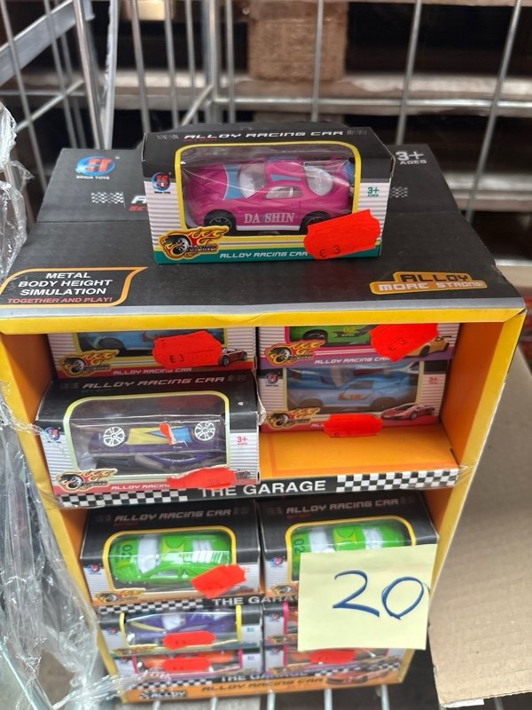 Die Cast Alloy Racing Car The Garage Assorted