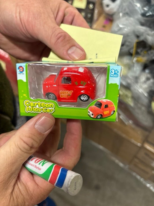 Die Cast Alloy Cartoon Car